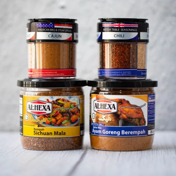 059fe670a43bf27062acbb9c8cb2ed7e HEXA HALAL BBQ & Grill Lover Bottle Set