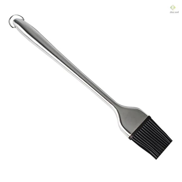 sg-11134201-7rdw2-m0k0wype9ww9a4 Sauce Basting Brush Barbecue BBQ Grill Pastry Brush Heat Resistant Baking Cooking Silicone Long Brush Stainless Steel Handles